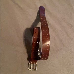 Dickies genuine cowhide leather belt 32” brown